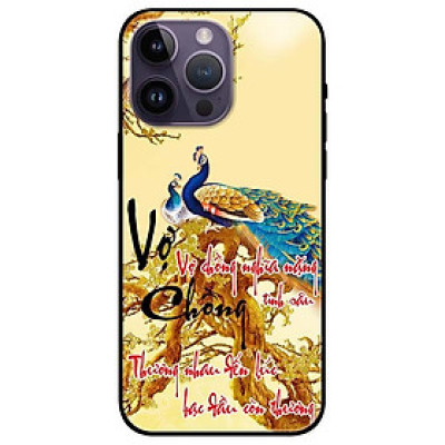 Ốp lưng dành cho Iphone 14 - Iphone 14 Plus - Iphone 14 Pro - Iphone 14 Pro Max - Thư Pháp Vợ Chồng
