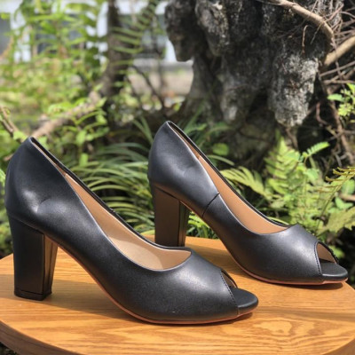 Giày nữ cao gót trẻ trung năng động và phong cách 21298