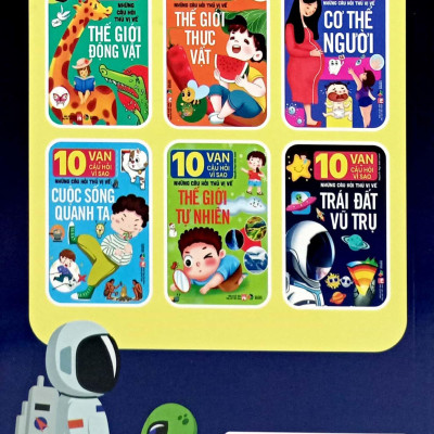 Sách - 10 Vạn Câu Hỏi Vì Sao- Những Câu Hỏi Thú Vị Về Trái Đất Vũ Trụ