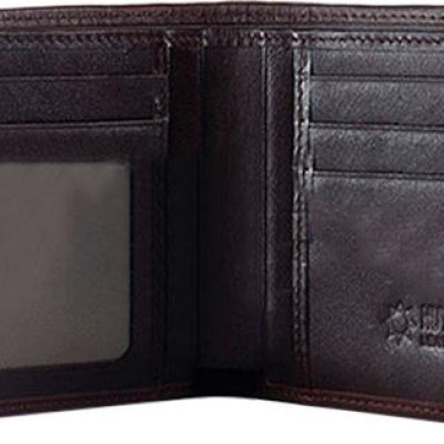 Ví Nam Da Trăn Huy Hoàng HT2303 (12.5 x 10 cm) - Nâu