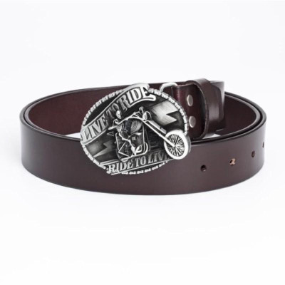 Thắt lưng da cao bồi_quân đội_retro