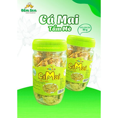 Đặc Sản Bình Thuận  - Cá Mai Tẩm Mè Đầm Sen - 150G