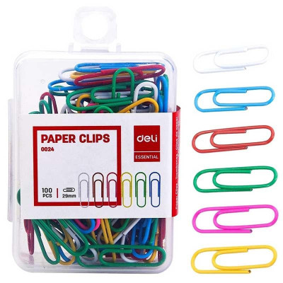 Ghim Vòng Màu  Deli - 29mm 24 