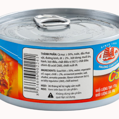 CÁ CHIÊN SỐT ỚT HẠ LONG 175GR