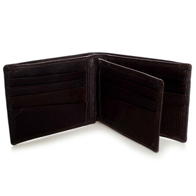 HT2128-29-30 - Ví nam Huy Hoàng viền chỉ màu da, đen, nâu