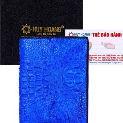 Ví Nam Huy Hoàng HT2708 (10 x 12.5 cm) - Xanh Dương