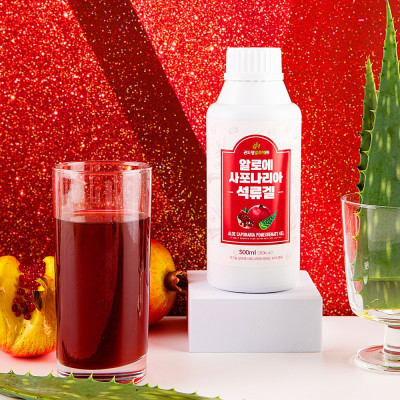 NƯỚC NHA ĐAM SÂM VỊ LỰU HỮU CƠ KDY ALOE CHAI 500ml
