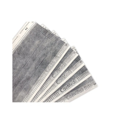 COMBO 5 Hộp Khẩu trang y tế CAEMEDI 4 lớp Than Hoạt Tính, kháng khuẩn, lọc bụi bẩn chuẩn BFE, FDA - Hộp 50 Cái