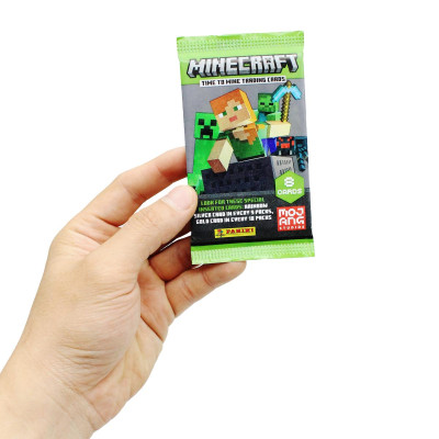 Bộ Thẻ Hình Minecraft 2 - Panini (8 Card Ngẫu Nhiên/Túi) (Mẫu Sản Phẩm Bên Trong Là Ngẫu Nhiên)