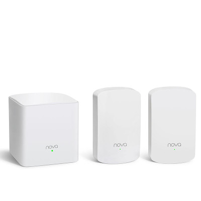 Hệ thống phát wifi tốc độ cao 1200 Mbps băng tần kép Wireless Router Nova MW5 Tenda hàng chính hãng