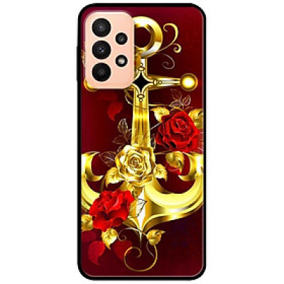 Ốp lưng dành cho Samsung A13 4G mẫu Neo Vàng Nền Đỏ
