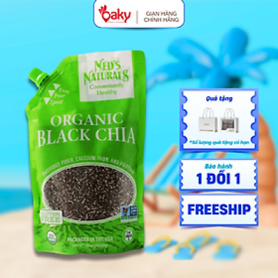 Oaky Hạt Chia Hữu Cơ Ned Chính Hãng Nhập Khẩu Mỹ - Túi 400g