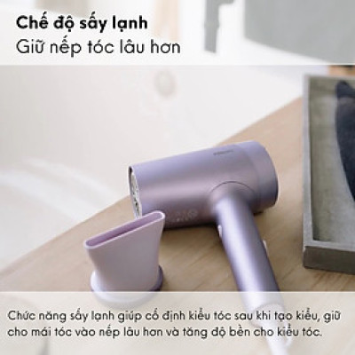 Máy sấy tóc ion  PHILIPS 1800W BHD720 | Hàng Chính Hãng