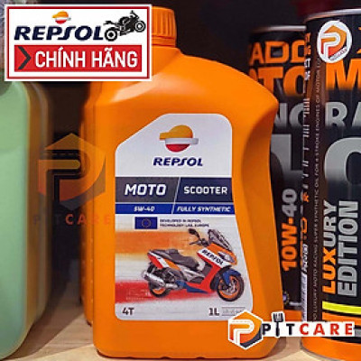Nhớt xe tay ga Repsol Moto Scooter 5w40 1L