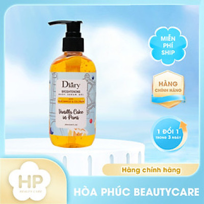 Serum Dưỡng Thể Cấp Ẩm Dưỡng Sáng Mịn Da Diary Bright Body Serum Gel (05 Mùi Hương)