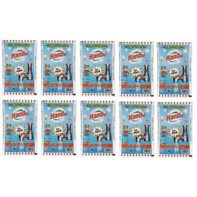 Bộ 10 Bột thông cống Hando nội địa cực mạnh 100g - an toàn đường ống