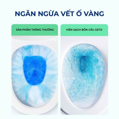 Viên Sạch Bồn Cầu – Viên Thả Bồn Cầu Sạch Khuẩn, Tẩy Sạch Mảng Bám, Khử Mùi Diệt Vi Khuẩn Toilet - HÀNG CHÍNH HÃNG MINIIN