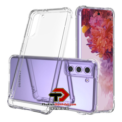 Ốp lưng dẻo trong chống sốc dành cho SamSung Galaxy Note 20 Ultra, Note 20, S24 Ultra, S23 Ultra, S22 Ultra, S21 FE, S20 FE, S24 FE, S23 FE - Hàng nhập khẩu