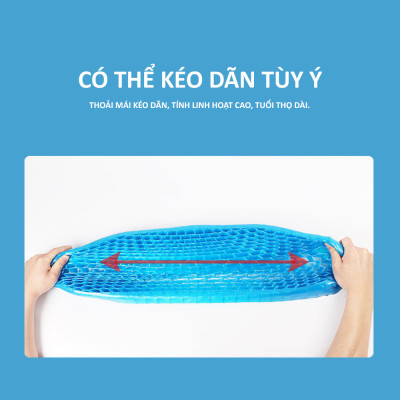 Đệm lót ghế, đệm gel tổ ong thoáng khí lót ghế ngồi, thoải mái tiện lợi phù hợp với mọi người