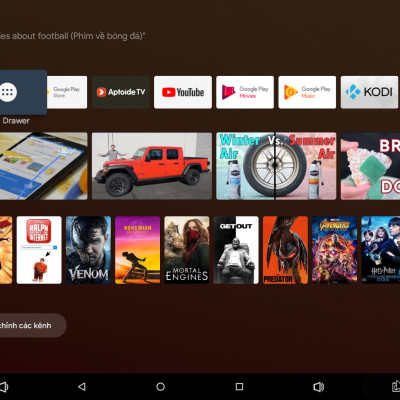 THIẾT BỊ X96 MAX HỆ ĐIỀU HÀNH ATV 4GB RAM 32GB ROM WIFI KÉP ANDROID TV CÓ BLUETOOTH CÀI SẴN ỨNG DỤNG XEM PHIM HD VÀ TRUYỀN HÌNH CÁP - Hàng Nhập Khẩu