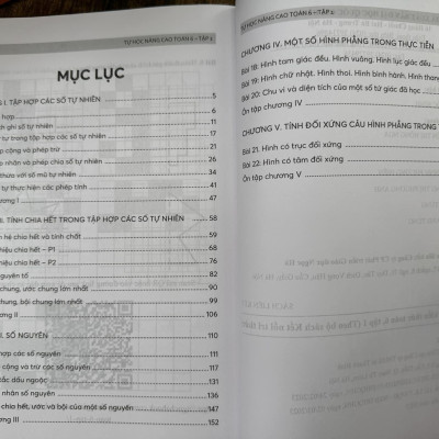 Sách - Tự Học Nâng Cao Kiến Thức Toán 6 - tập 1 ( kết nối )