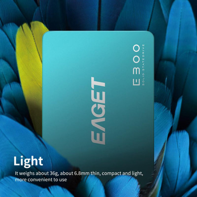 EAGET E300 SSD 2.5inch SATA 3.0 960GB Solid State Drive High Speed Reading Writing SSD for Laptop Desktop Computer