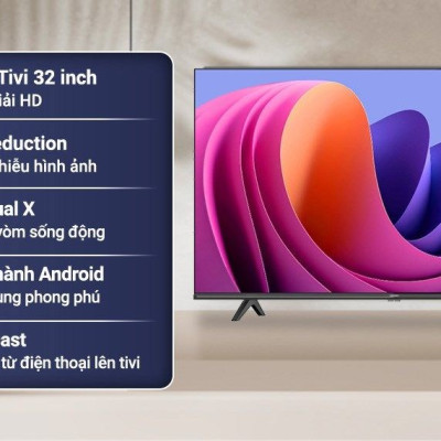 Android Tivi LED Hisense 43 inch A4N Trợ Lý Ảo Google Voice Control, Bảo Hành 2 Năm - Hàng Chính Hãng