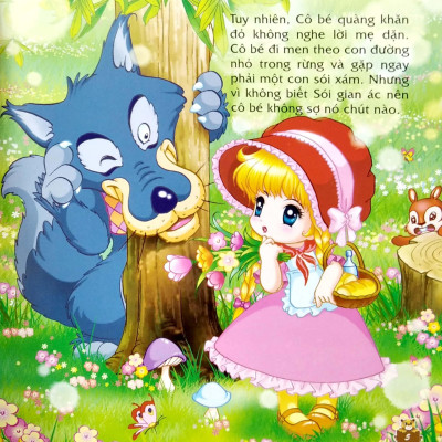 Sách Truyện Kể Ngày Xửa Ngày Xưa - Cô Bé Quàng Khăn Đỏ