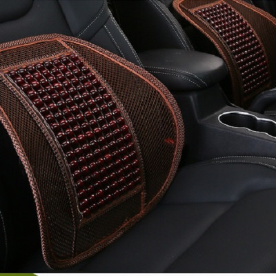 Miếng tựa lưng ghế hạt gỗ massage cao cấp