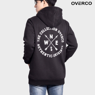 Áo Hoodie OVERCO Chất Vải Nỉ Cotton Cao cấp, Dày Dặn, In Chữ Và Họa Tiết Trên Áo Năng Động Trẻ Trung