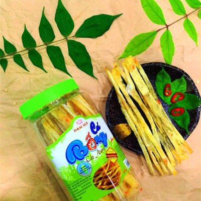 Đặc Sản Bình Thuận  - [Ocop] Cá Bống Cắt Nướng Đầm Sen - 90G - Ocop 3 Sao