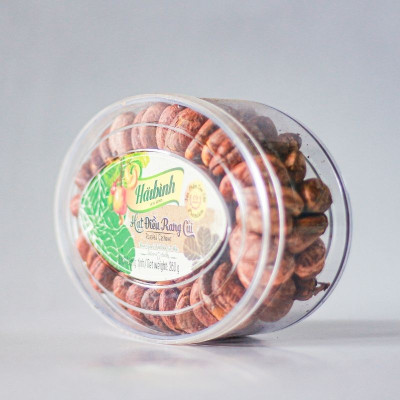 Hạt điều rang củi hộp Oval loại cao cấp Hải Bình 260g