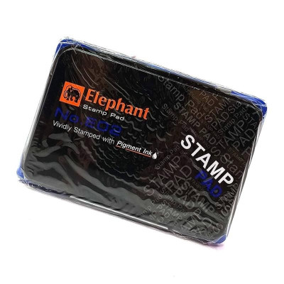 Hộp Dấu Tampon Elephant Xanh Cỡ 02
