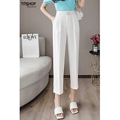 Quần tây nữ baggy Titishop QDN170