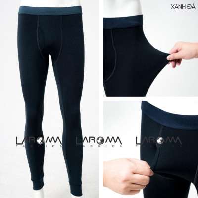 LAROMA Quần Giữ Nhiệt Nam | Thiết Kế Basic - Vải Thơm - Kháng Khuẩn - Giữ Ấm - Co Giãn - Đàn Hồi - Mềm Mại - Dễ Vận Động