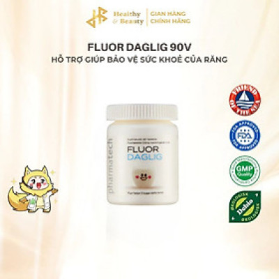 Thực phẩm bảo vệ sức khỏe Fluor Daglig - Lọ 90 viên