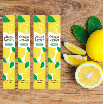 Nước Súc Miệng Okuchi Hương Chanh Okuchi Lemon (1 Gói 5 Thanh)
