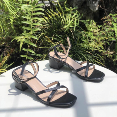 Sandal cao gót 9 phân nữ hot trend  trẻ trung năng động 21420