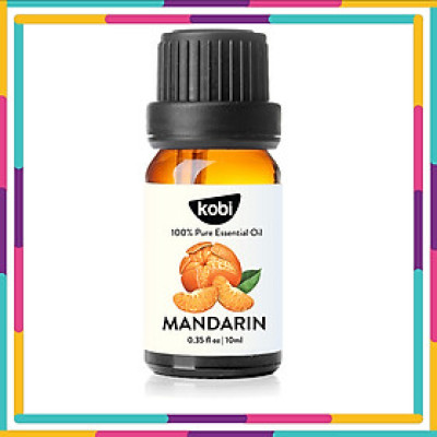 Tinh Dầu Vỏ Quýt Kobi Xông Hương, Giảm Stress, Khử Mùi, Giúp Bạn Thư Giãn Tạo Hứng Khởi (10ml)