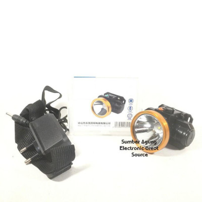 Đèn Pin Đội Đầu Pin Sạc 1 Bóng 50W Siêu Sáng Kèm Bộ Sạc Tiện Dụng