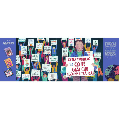 Sách - Greta Thunberg - Cô Bé Giải Cứu Ngôi Nhà Trái  Đất - NXB Phụ Nữ