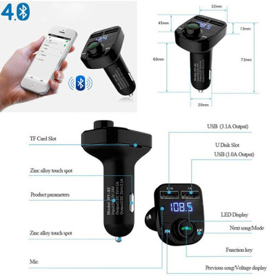 Adapter Sạc Nghe Nhạc Hyundai HY-82 - Hàng Nhập Khẩu