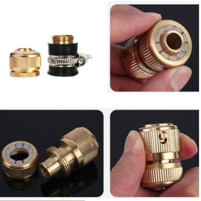  Bộ dây vòi xịt nước rửa xe,tưới cây .tăng áp 3 lần,loại 3m,5m 206701-1đầu đồng,cút đồng,nối đồng+ tặng móc khoá