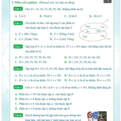 Sách - Bài Tập Hằng Ngày Toán Lớp 6 (Tập 1) - Cánh Diều