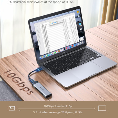 Box ổ cứng SSD M2 NVMe 0.15m Lention C9Elite Hàng Chính Hãng