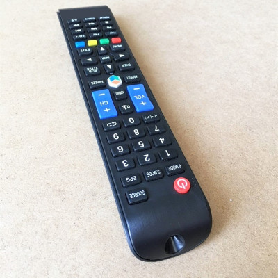 Remote Điều Khiển Dành Cho Smart TV, Internet Tivi, Ti Vi Thông Minh ASANZO (Kèm pin AAA Maxell)