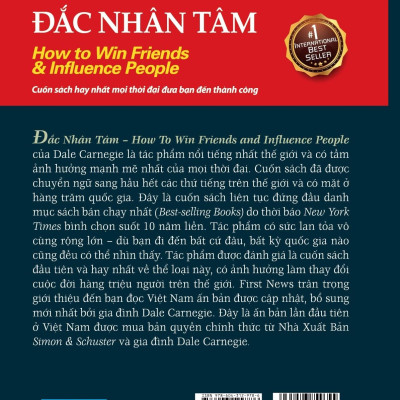 Đắc Nhân Tâm - Bìa Cứng (Tái Bản 2021)