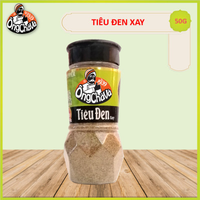 Tiêu Đen Xay Ông Chà Và 50gr (Black Pepper Powder)