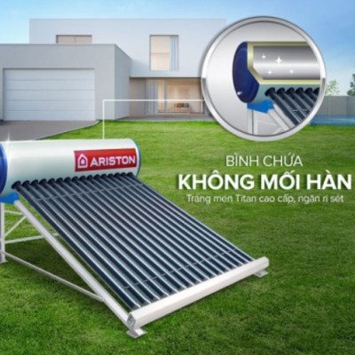 MÁY NÓNG TẮM NĂNG LƯỢNG MẶT TRỜI ARISTON ECO2 1820 25 T N SS 210L - HÀNG CHÍNH HÃNG