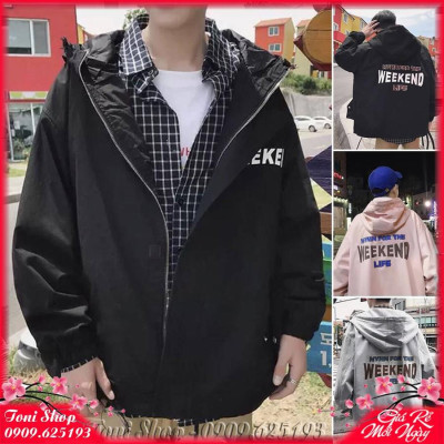 ÁO KHOÁC DÙ Weekend (M268 - Kèm Ảnh Thật)